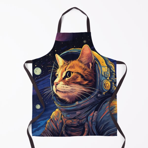 Item preview, Space Cat Astronaut designed and sold by WhatThePawArts.