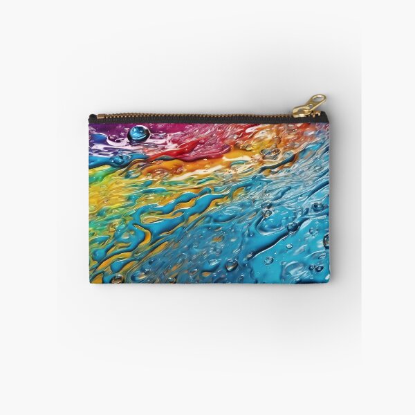 Item preview, Colorful Water Splash Pattern designed and sold by DigiDreamyArt.