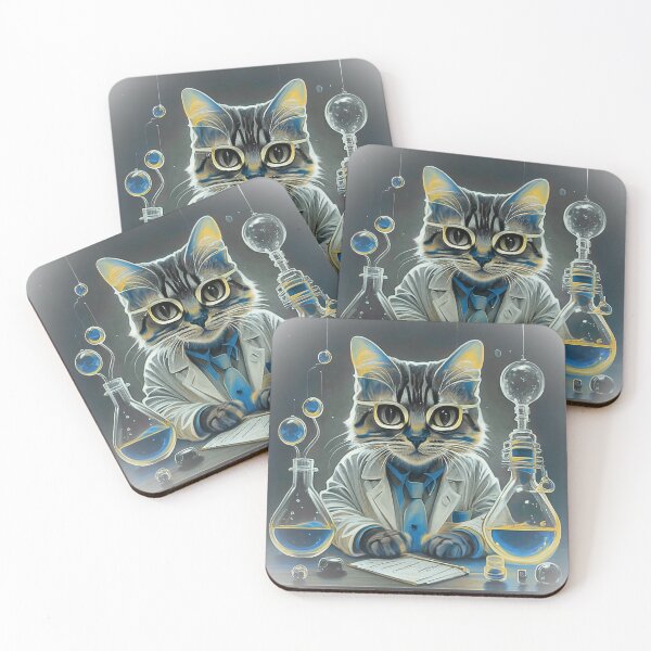 Item preview, Scientist Cat designed and sold by Sn1ver.