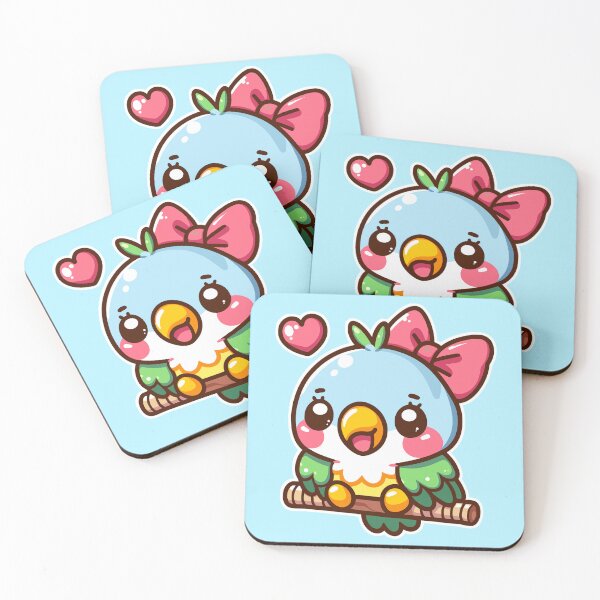 Item preview, Kawaii Cute Parrot 4 | Pets and Animals for Men and Women t-shirt designed and sold by panchiTWO.
