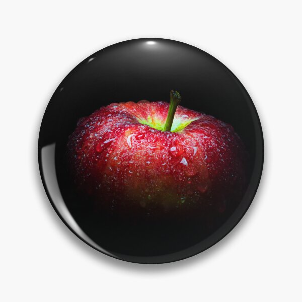 Item preview, Water droplet on glossy surface of red apple designed and sold by Satakorn.