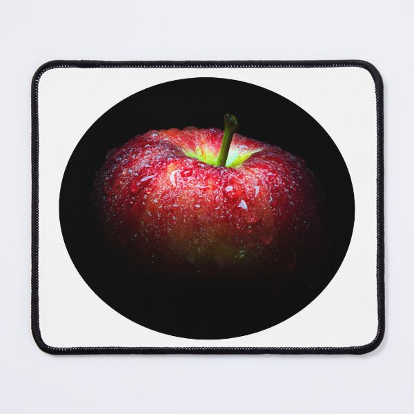 Item preview, Water droplet on glossy surface of red apple designed and sold by Satakorn.