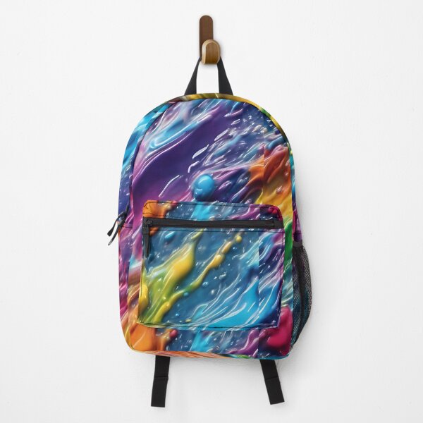Item preview, Marvelous Colorful Water Splash Pattern designed and sold by DigiDreamyArt.