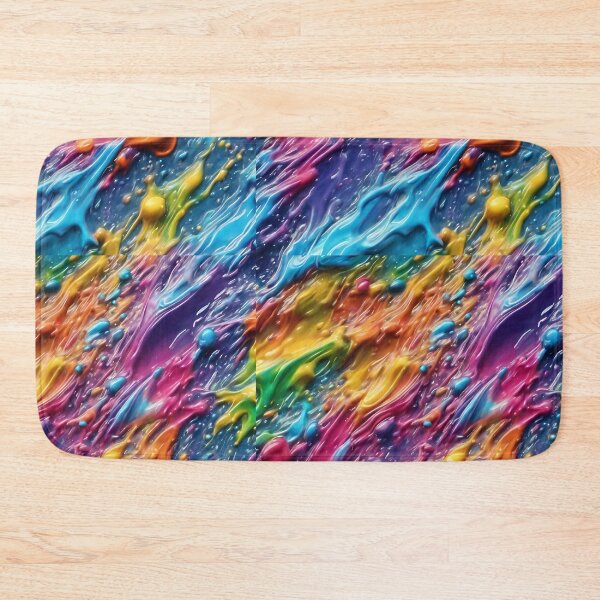 Item preview,  Marvelous Colorful Water Splash Pattern designed and sold by DigiDreamyArt.