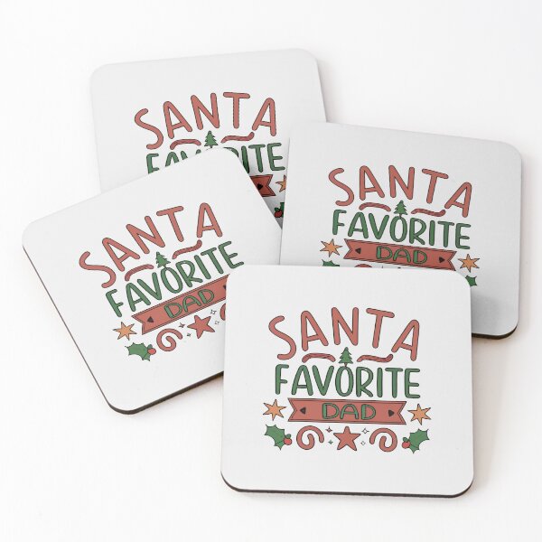Item preview, Santa Favorite Dad designed and sold by Itsheartshop.