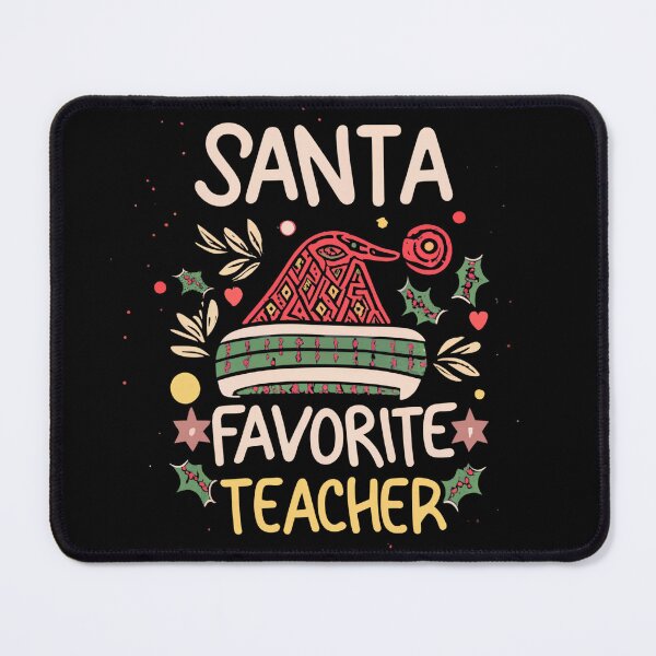 Item preview, Santa Favorite Teacher designed and sold by Itsheartshop.