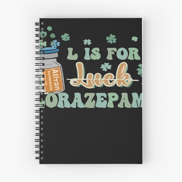 Item preview, L is for Lorazepam St Patrick's Day Nurse Pharmacist Crna  designed and sold by Pitchou07.