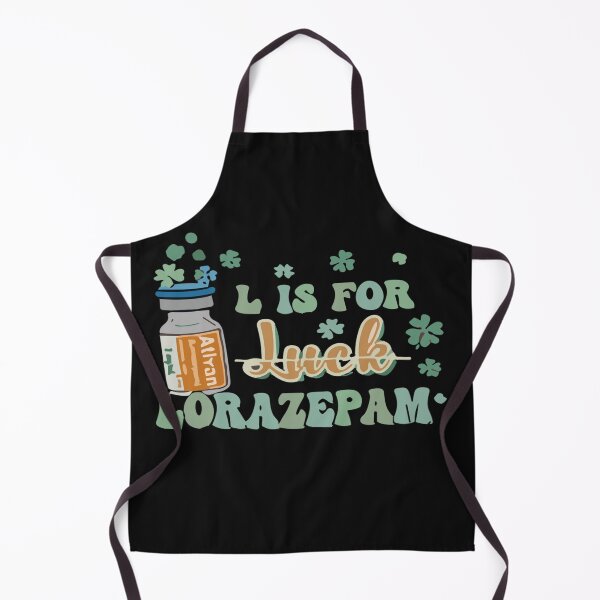 Item preview, L is for Lorazepam St Patrick's Day Nurse Pharmacist Crna designed and sold by Pitchou07.