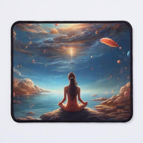 Item preview, Meditation in space designed and sold by m-y-A-I-A-R-T-.