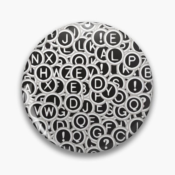 Item preview, Vintage Typewriter Keys Pattern designed and sold by kapotka.