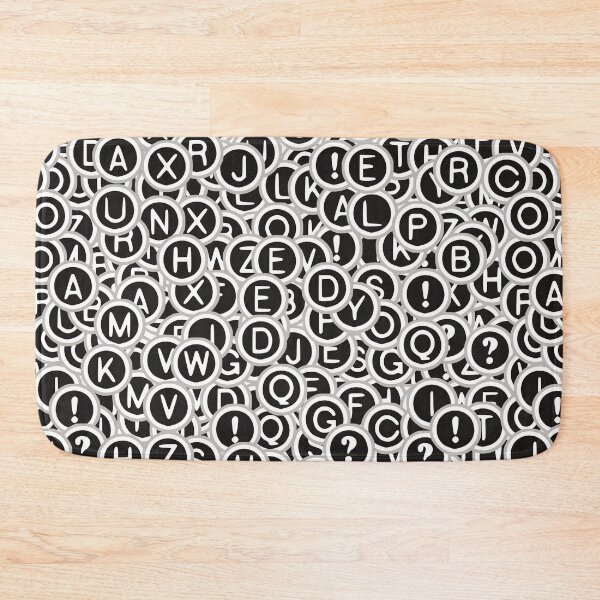 Item preview, Vintage Typewriter Keys Pattern designed and sold by kapotka.