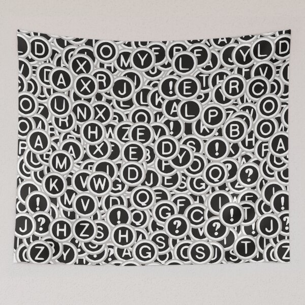 Item preview, Vintage Typewriter Keys Pattern designed and sold by kapotka.