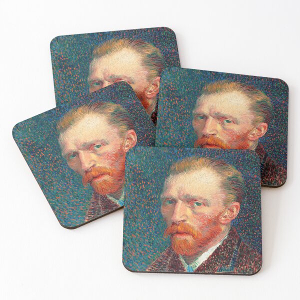 Item preview, Vincent Van Gogh Self Portrait: Iconic Reproduction Art Painting designed and sold by Under-TheTable.