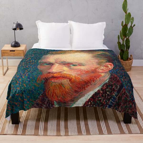 Item preview, Vincent Van Gogh Self Portrait: Iconic Reproduction Art Painting designed and sold by Under-TheTable.