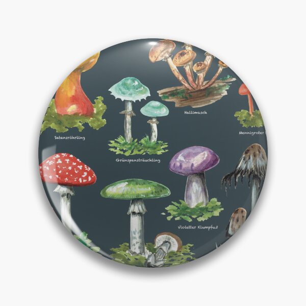 Item preview, Mushrooms - nice overview designed and sold by Nekospencilart.