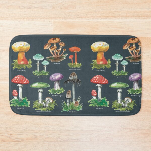Item preview, Mushrooms - nice overview designed and sold by Nekospencilart.