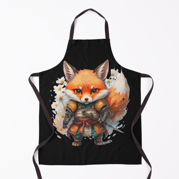 Item preview, Cute Samurai Fox designed and sold by Krieghorn.