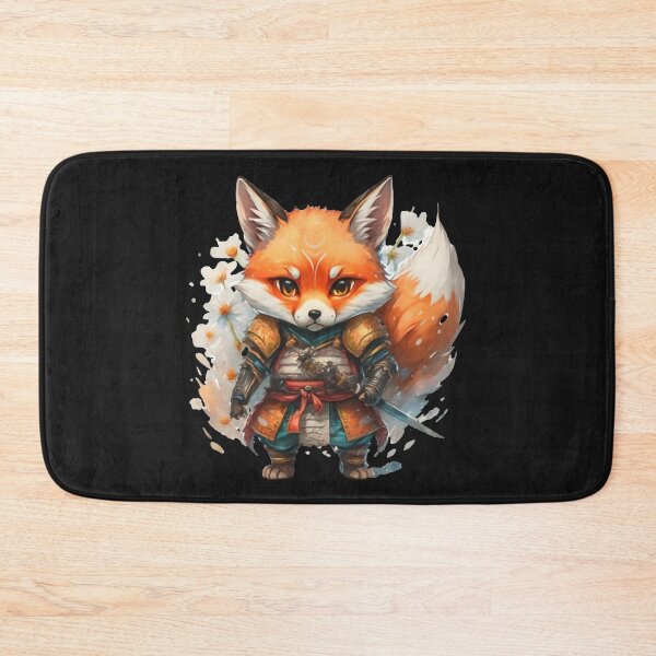 Item preview, Cute Samurai Fox designed and sold by Krieghorn.