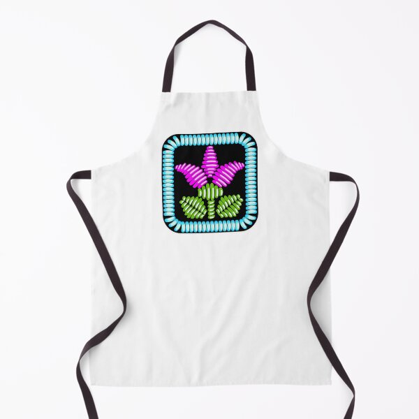 Item preview, big colorful embroidered flower designed and sold by kebello-shop.
