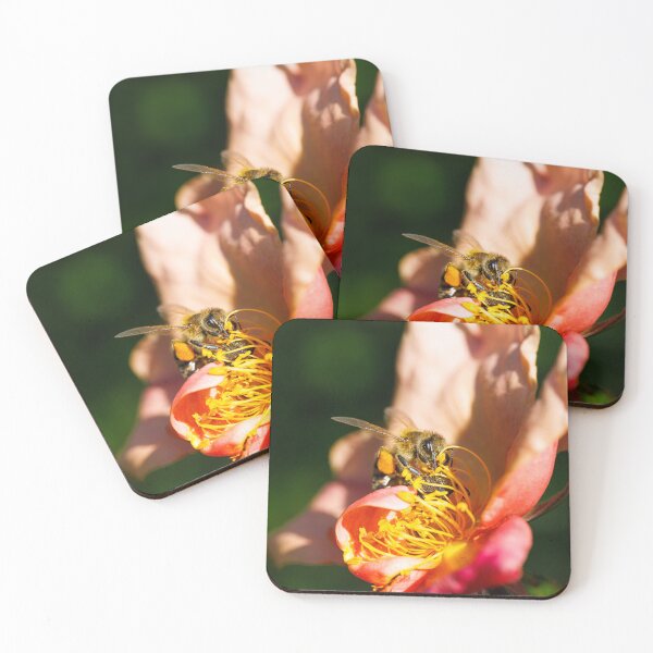 Item preview, A bee collecting pollen designed and sold by Giuseppe Cammino.