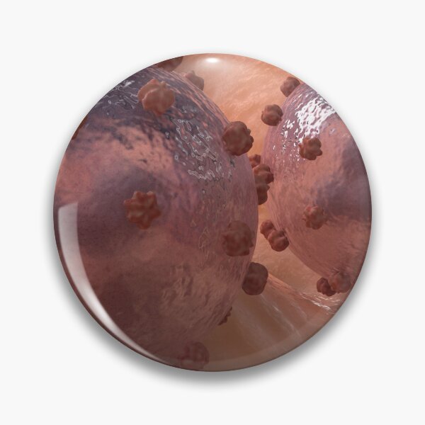 Item preview, STK701626H-Illustration of Lassa virus on surface. designed and sold by StocktrekImages.