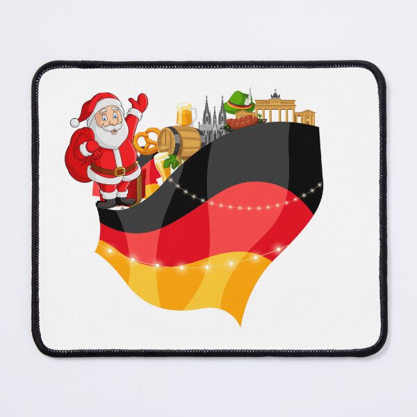 Item preview, Merry christmas Germany flag designed and sold by Artisan-wave.