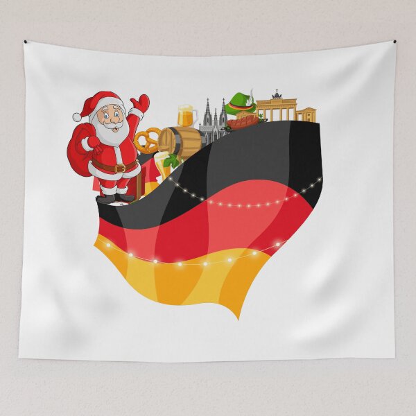 Item preview, Merry christmas Germany  flag  designed and sold by Artisan-wave.