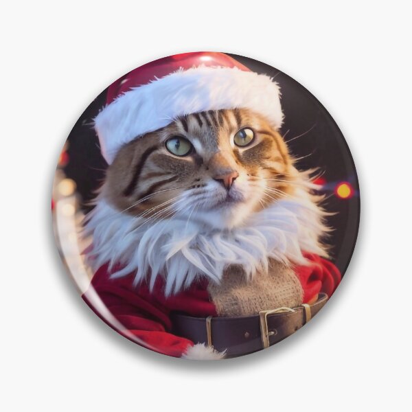 Item preview, Santa cat designed and sold by M-Y-A-R-T-.