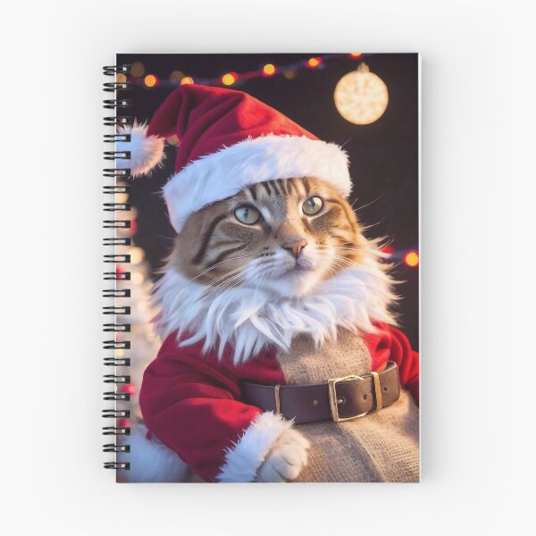 Item preview, Santa cat designed and sold by M-Y-A-R-T-.