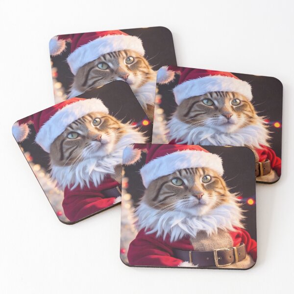 Item preview, Santa cat designed and sold by M-Y-A-R-T-.