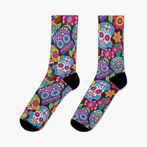 Item preview, Smile Skulls Skeleton Gardener | Floral Sugar Skulls designed and sold by Verycutethings.