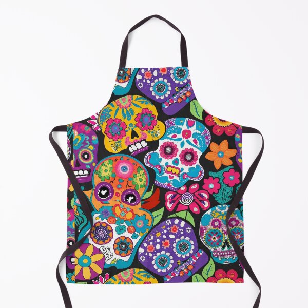 Item preview, Smile Skulls Skeleton Gardener | Floral Sugar Skulls designed and sold by Verycutethings.