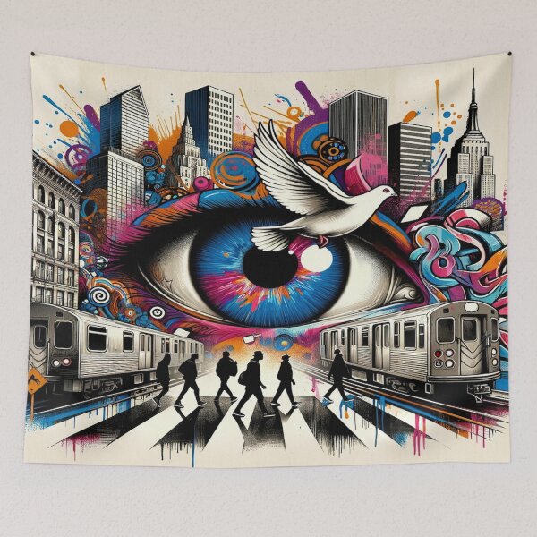 Item preview, Mirada Urbana designed and sold by CanvasLady.