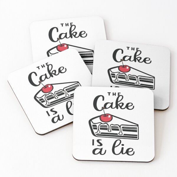 Item preview, The cake is a lie designed and sold by UrbanGraphixs.