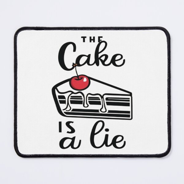 Item preview, The cake is a lie designed and sold by UrbanGraphixs.