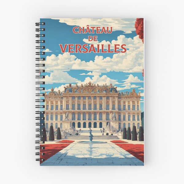 Item preview, Château de Versailles France Vintage Poster Tourism designed and sold by TravelersGems.