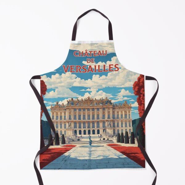 Item preview, Château de Versailles France Vintage Poster Tourism designed and sold by TravelersGems.
