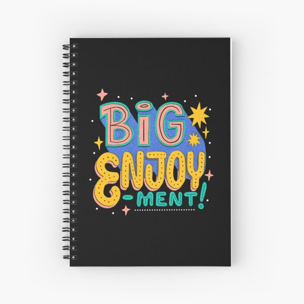 Item preview, Inspirational Quote "Big enjoyment" designed and sold by bvdesignart.
