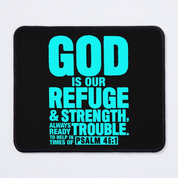 Item preview, Psalm 46:1 God Is Our Refuge And Strength designed and sold by plushism.