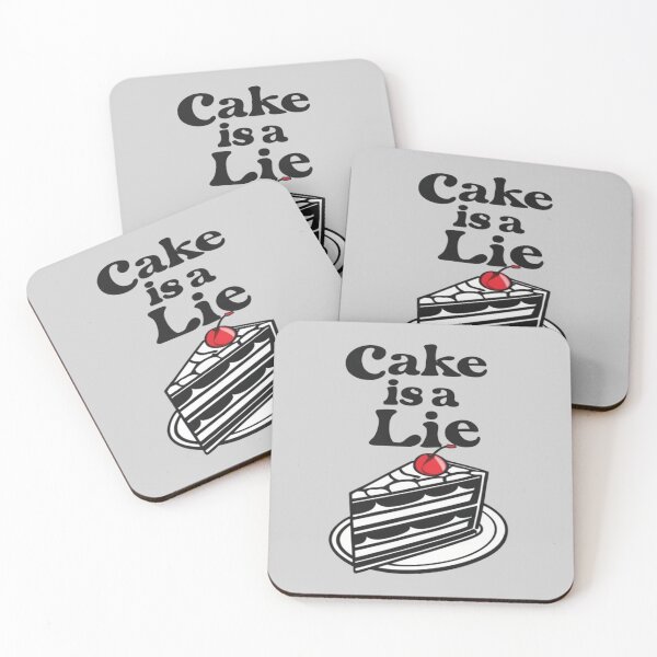 Item preview, The cake is a lie designed and sold by UrbanGraphixs.