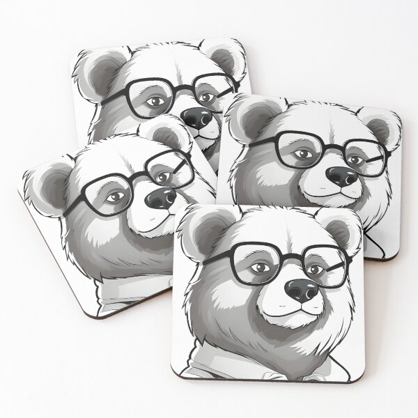Item preview,  strict serious serious funny animal bear designed and sold by qoaqja.