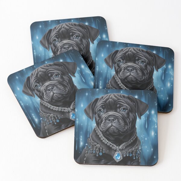 Item preview, Cane Corso With Jewels designed and sold by Nocturne  Paws.
