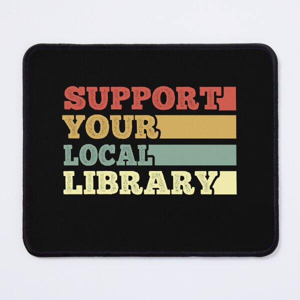 Item preview, Support your local library vintage designed and sold by AdelDa19.
