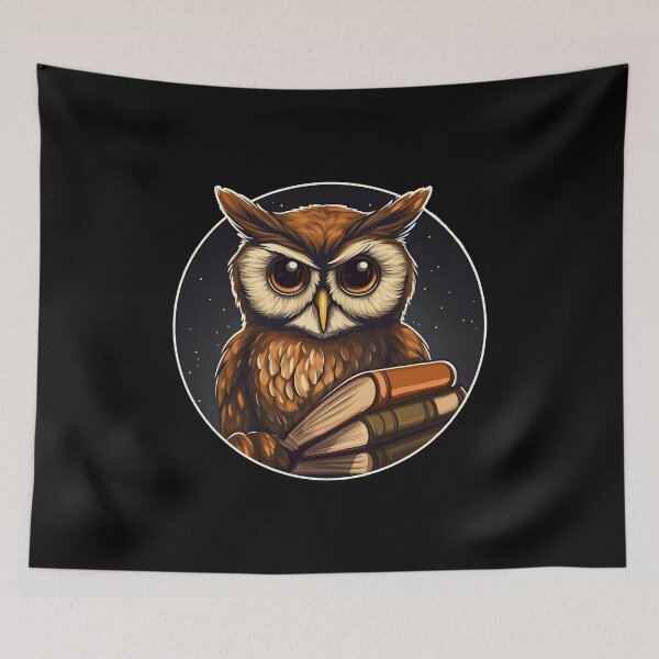 Item preview, Owl night books reader designed and sold by AngelinaBezm.