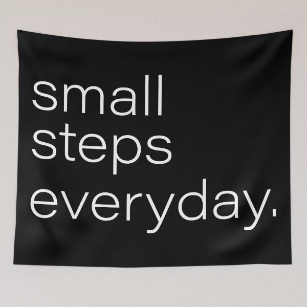Item preview, Small Steps Everyday  designed and sold by Hairball-Pets.