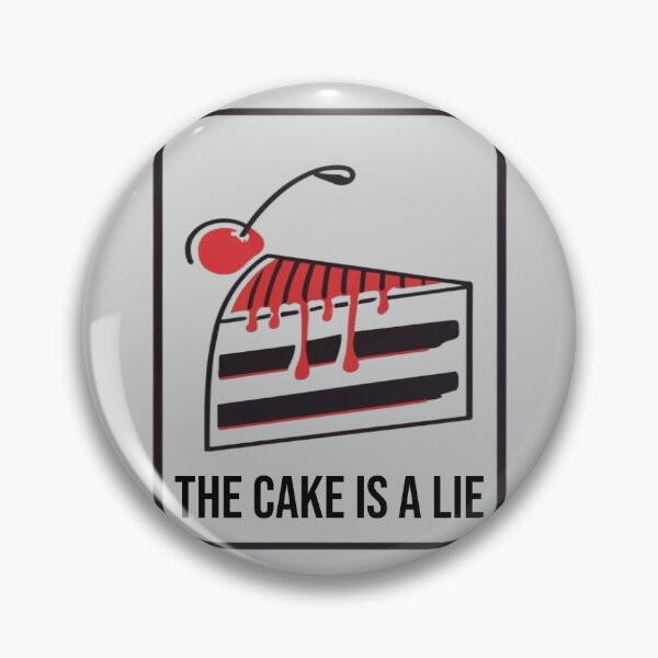Item preview, The cake is a lie designed and sold by UrbanGraphixs.