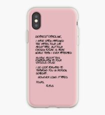 Klaroline Letter iPhone Case