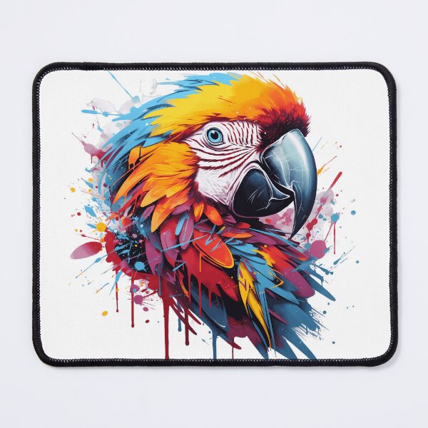 Item preview, The parrot of graffiti designed and sold by WildheartPOD.