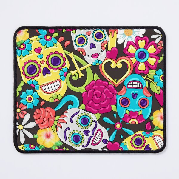 Item preview, Smile Skulls Skeleton Gardener | Floral Sugar Skulls designed and sold by Verycutethings.