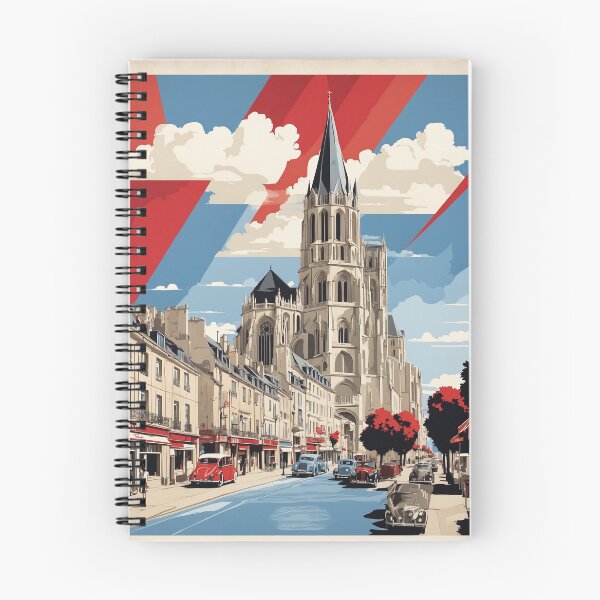 Item preview, Caen France Vintage Poster Tourism designed and sold by TravelersGems.
